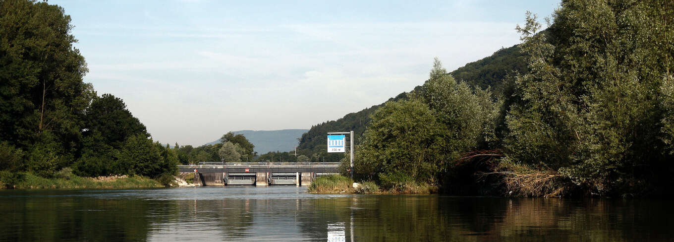 Flusskraftwerk Ruppoldingen